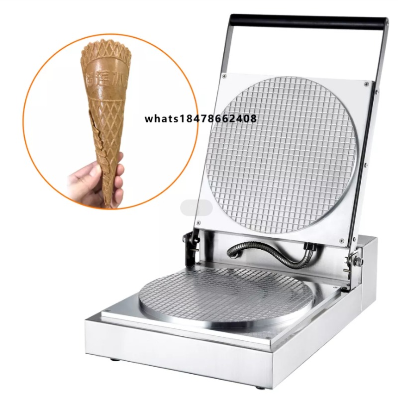Waffle Maker Commercial - Máquina para Hacer Conos de Helado,