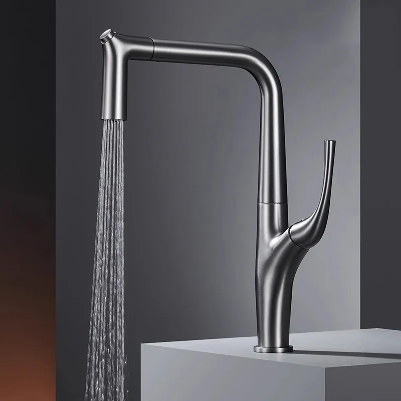 Commercial Kitchen Mixer Tap - Grifo con filtro de agua extraíble,