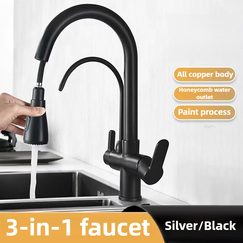 Commercial Kitchen Water Filter - Grifo de cocina comercial con rociador