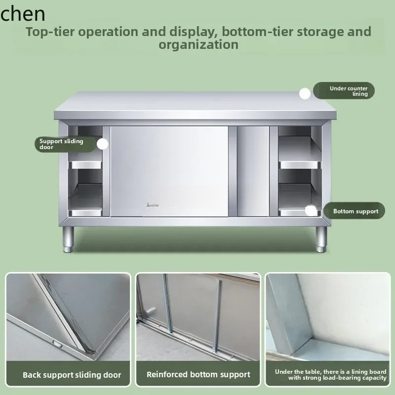 Commercial Kitchen Worktops - Mesa de Trabajo de Acero Inoxidable