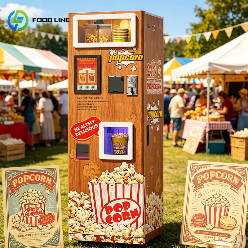 Commercial Popcorn Machine - Máquina Expendedora de Palomitas de Maíz,