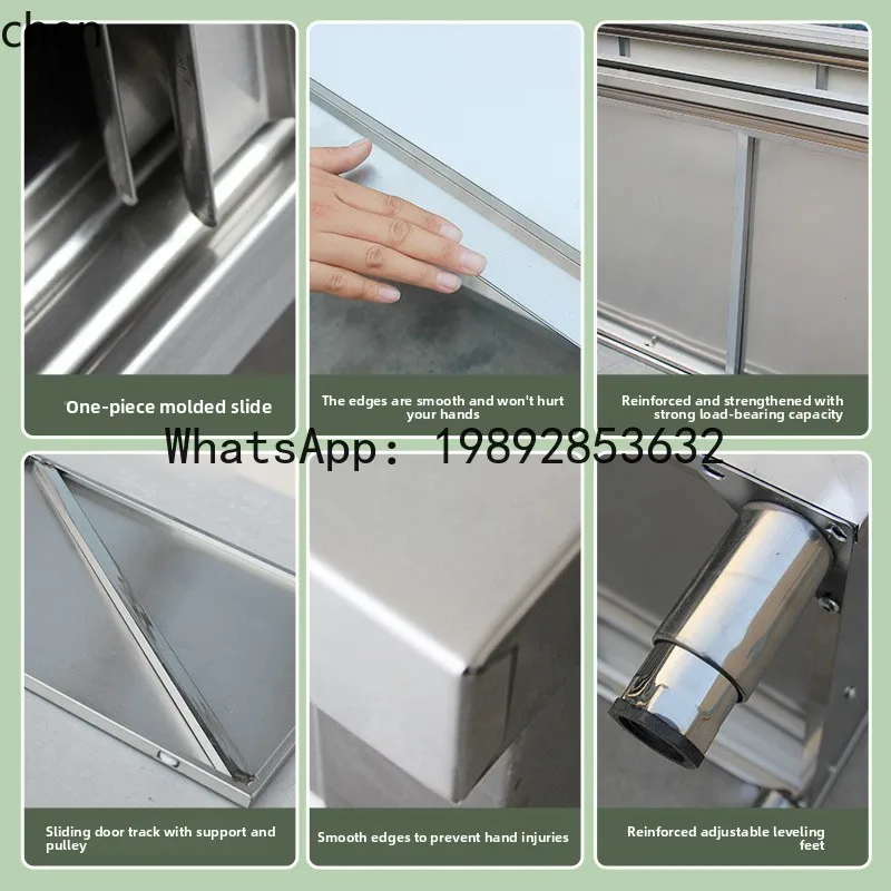 Commercial Kitchen Worktops - H29- Encimera de Acero Inoxidable para