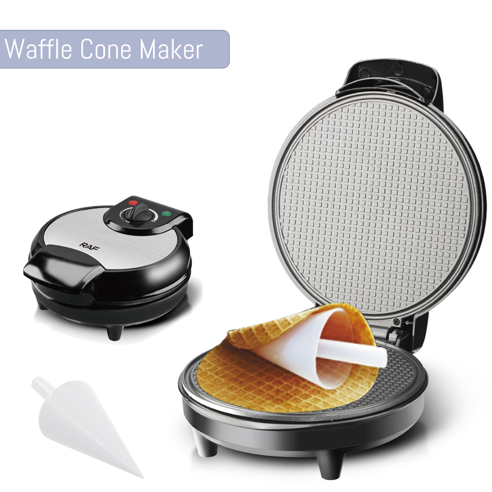 Waffle Maker Commercial - Máquina eléctrica para hacer conos de