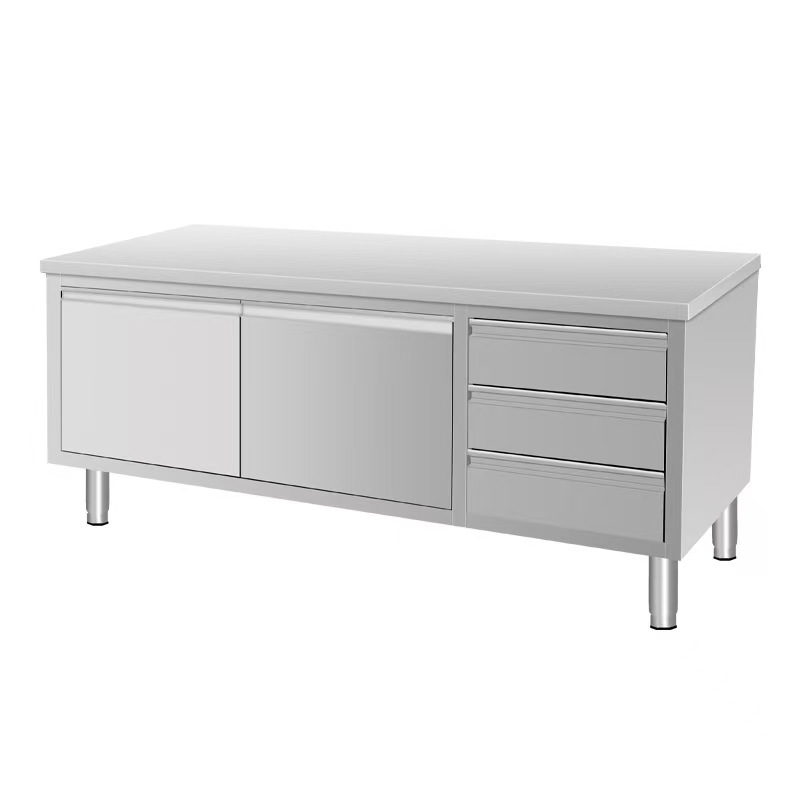 Commercial Kitchen Worktops - kz-Encimera de Acero Inoxidable 201/304 para