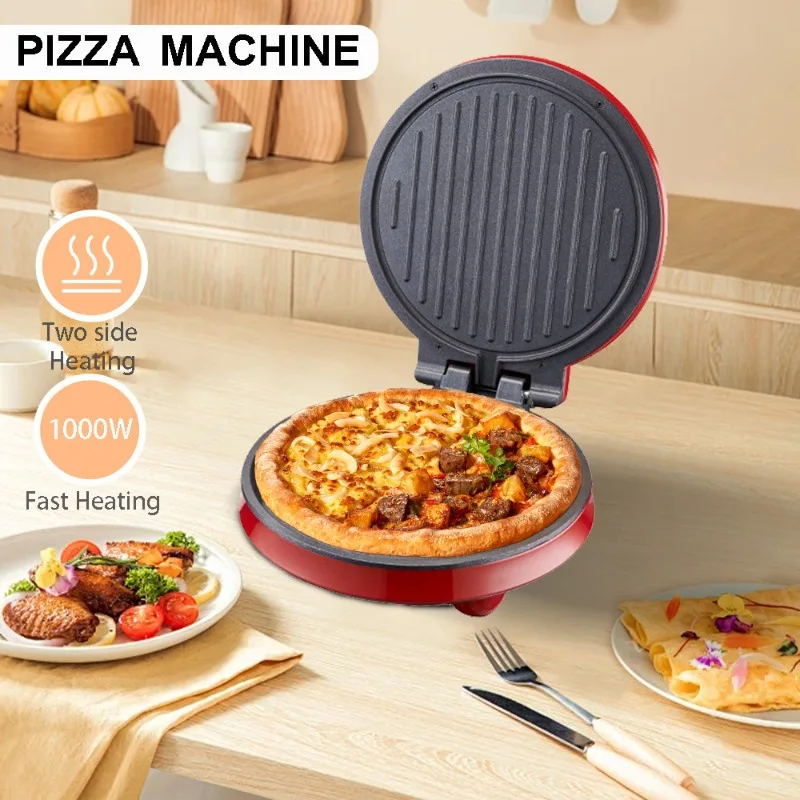 Waffle Maker Commercial - Máquina Eléctrica para Pizza de 110V,