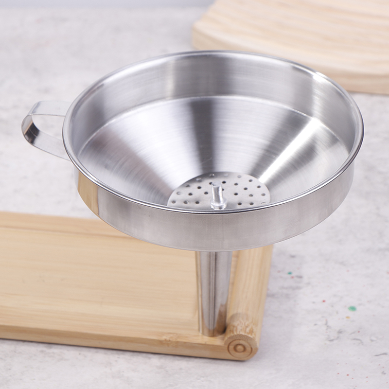 Commercial Kitchen Oil Filter - Embudo de acero inoxidable 304 engrosado