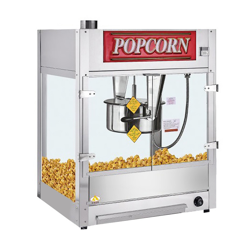 Commercial Popcorn Machine - Máquina Comercial Automática de Palomitas de