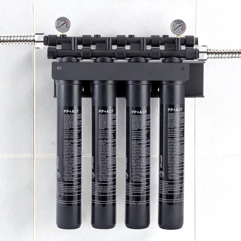 Commercial Kitchen Water Filter - Sistema comercial de 4 etapas de