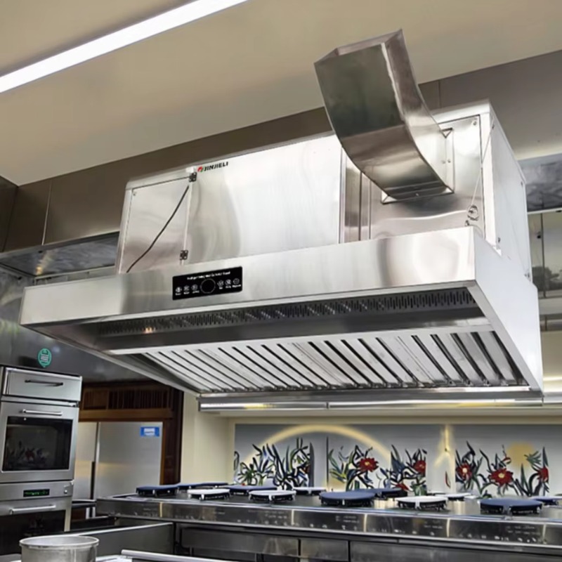 Commercial Kitchen Exhaust Cleaning - Campana Extractora Comercial Personalizable de Acero