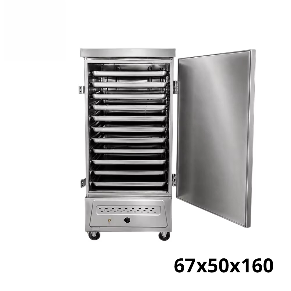Commercial Kitchen Cabinet - Vaporera de Arroz de Acero Inoxidable