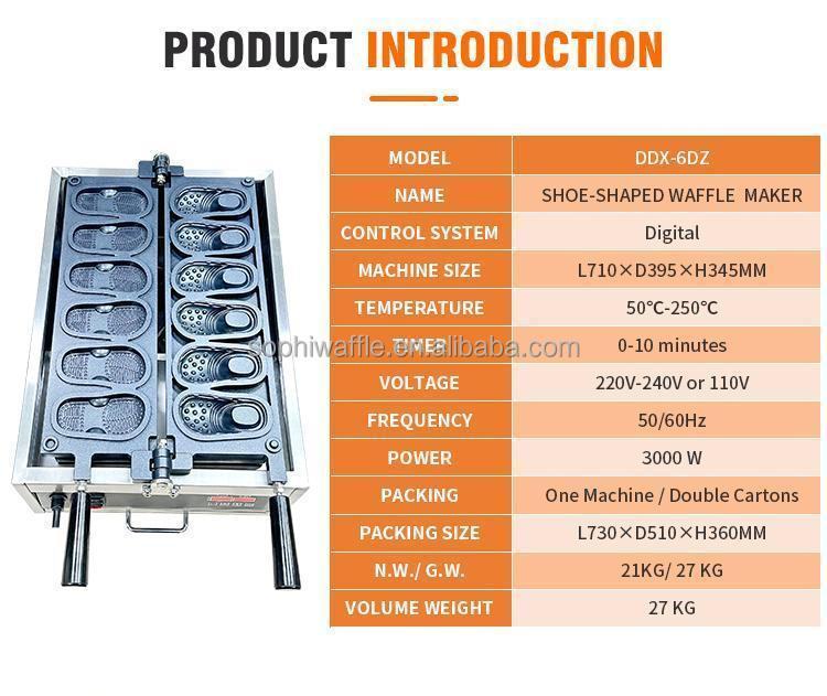 Commercial Electric Cheese Waf - Waffle Maker Commercial reseña y precio