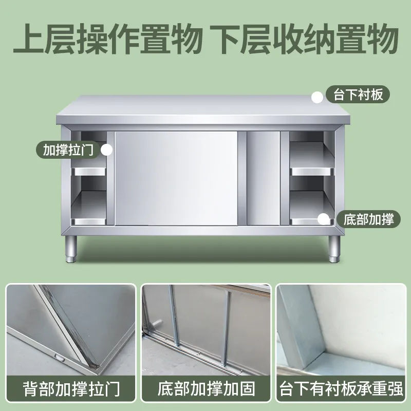 Consola de Cocina de Acero Ino - Commercial Kitchen Worktops reseña y precio