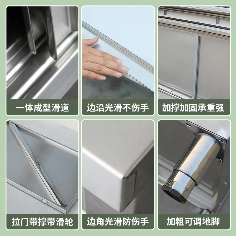 Consola de Cocina de Acero Ino - Commercial Kitchen Worktops reseña y precio