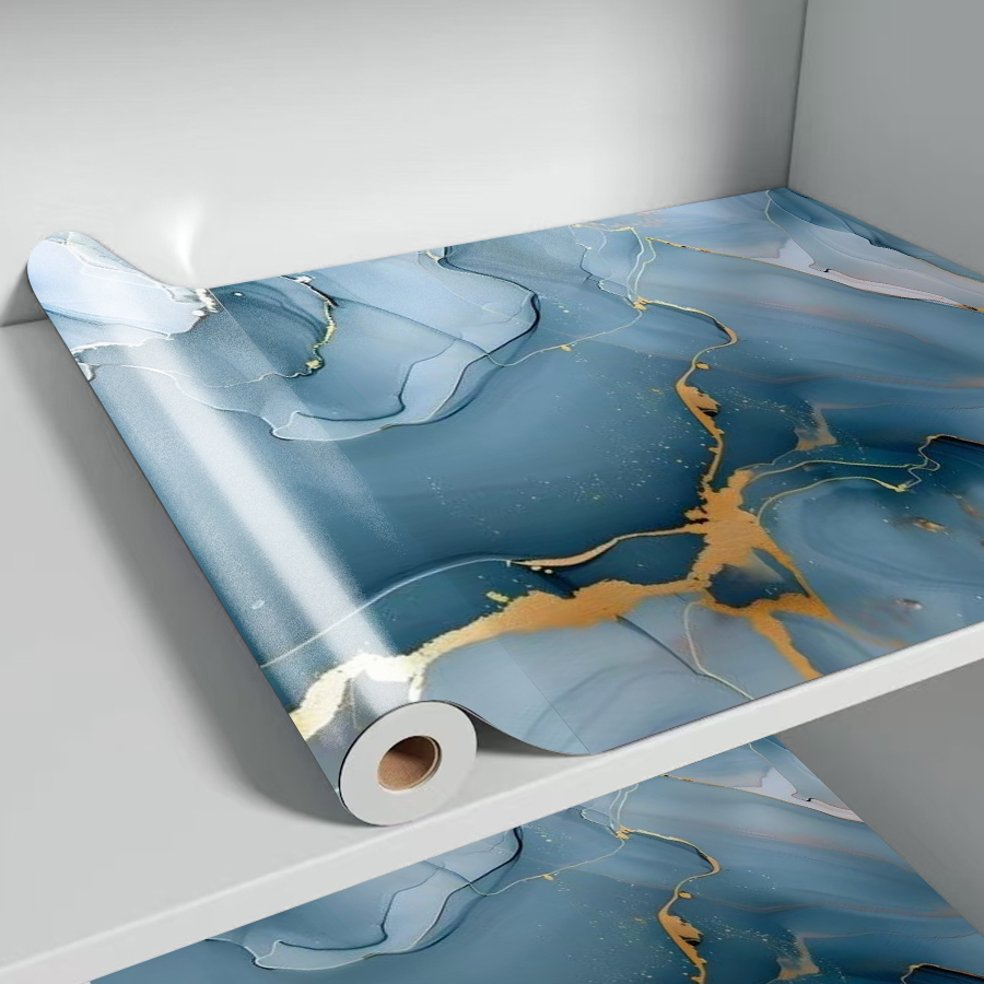 Papel tapiz autoadhesivo azul, - Commercial Kitchen Wall Panels reseña y precio