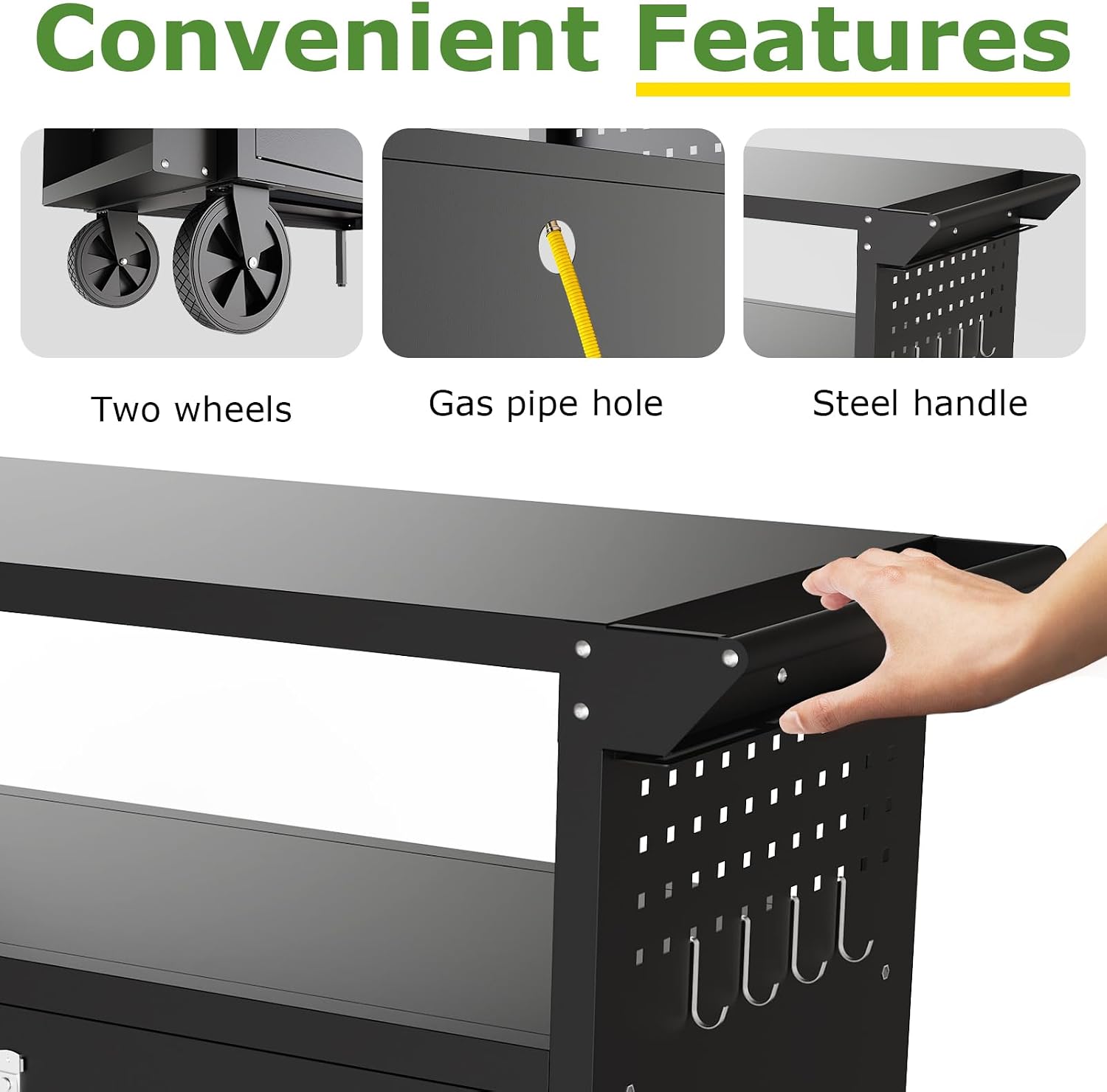 Carrito de parrilla para exter - Commercial Kitchen Organization reseña y precio