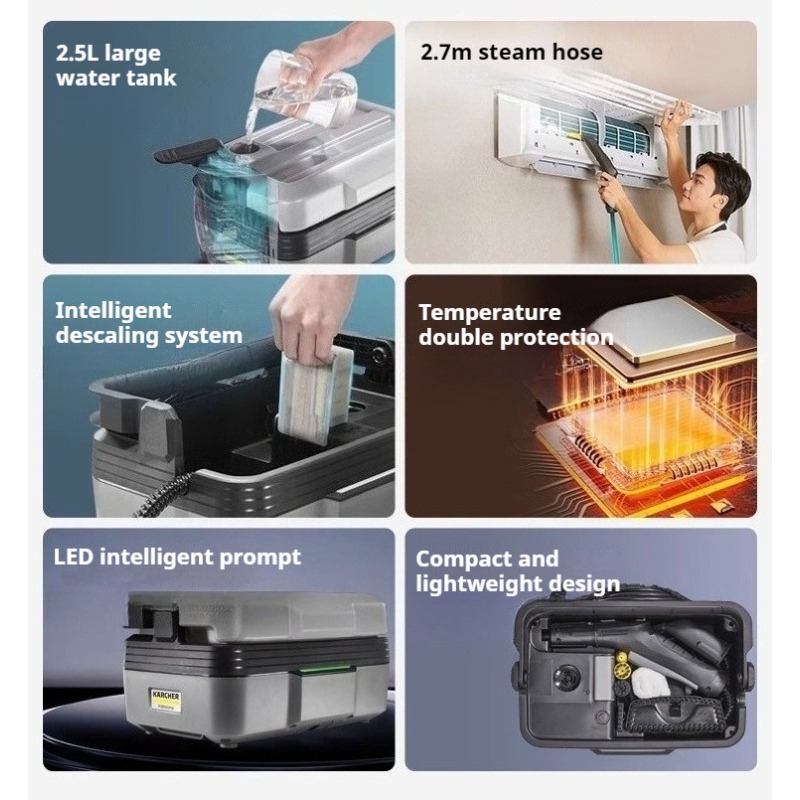 Limpiador a vapor de alta pres - Commercial Kitchen Deep Cleaning reseña y precio