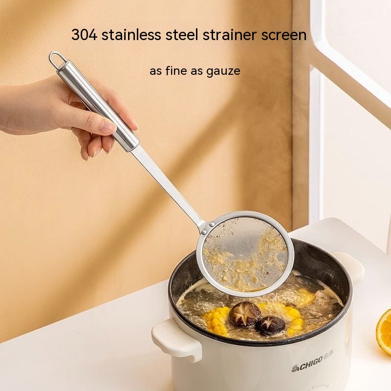 Colador de acero inoxidable 30 - Commercial Kitchen Oil Filter reseña y precio