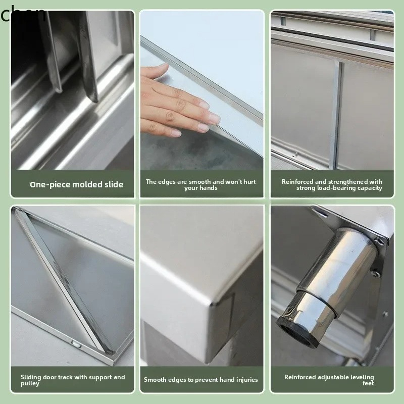 Mesa de Trabajo de Acero Inoxi - Commercial Kitchen Worktops reseña y precio