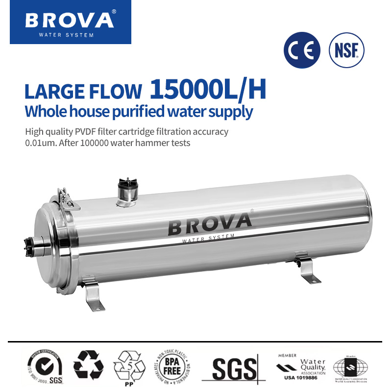 BROVA Purificador de agua de 1 - Commercial Kitchen Water Filter reseña y precio