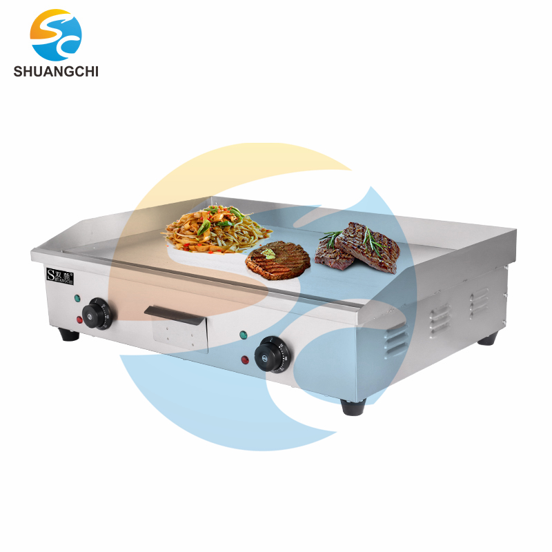 Shuangchi-plancha eléctrica co - Electric Griddle Flat Top reseña y precio