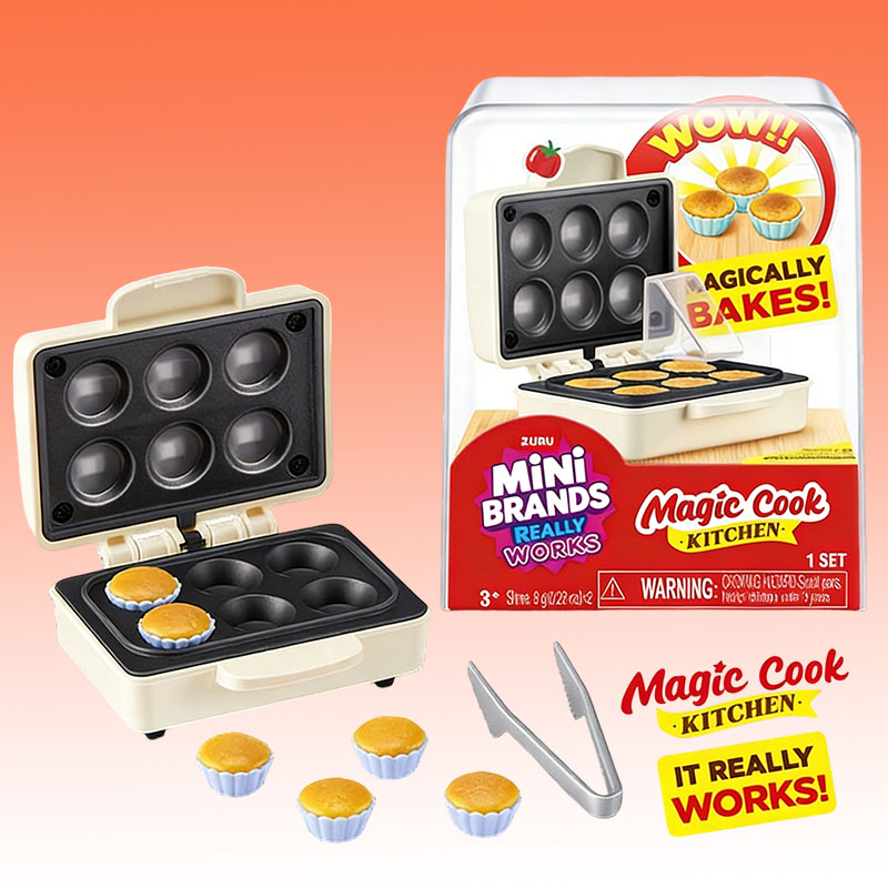ZURU Mini Brands Magic Cook Ki - Commercial Kitchen Items reseña y precio