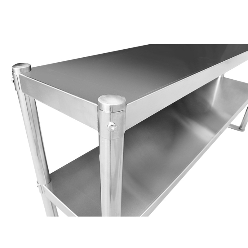 Estante sobre estante de acero - Commercial Kitchen Worktops reseña y precio