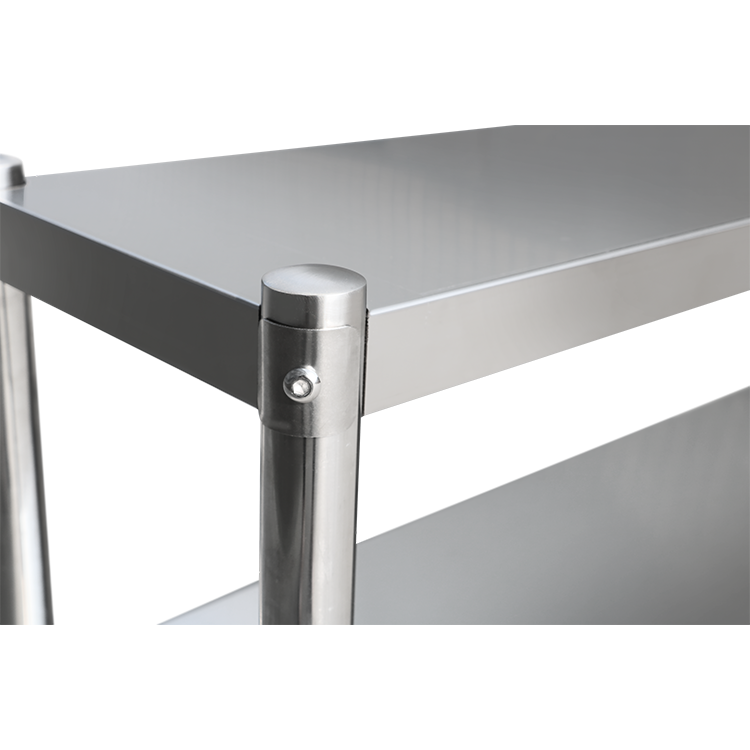 Estante sobre estante de acero - Commercial Kitchen Worktops reseña y precio