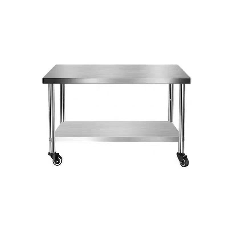 Mesa de Trabajo de Acero Inoxi - Commercial Kitchen Worktops reseña y precio