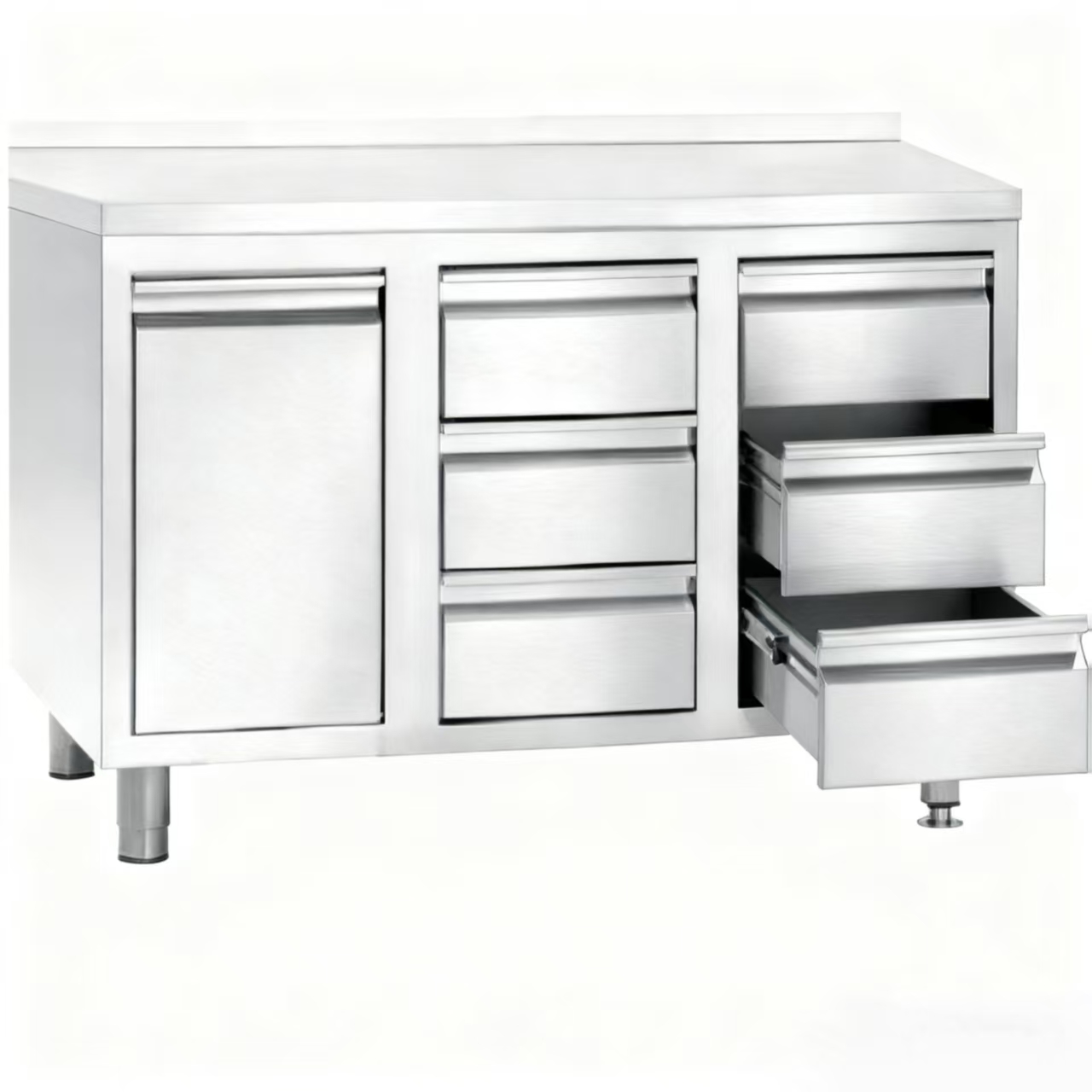 kz-Encimera de Acero Inoxidabl - Commercial Kitchen Worktops reseña y precio