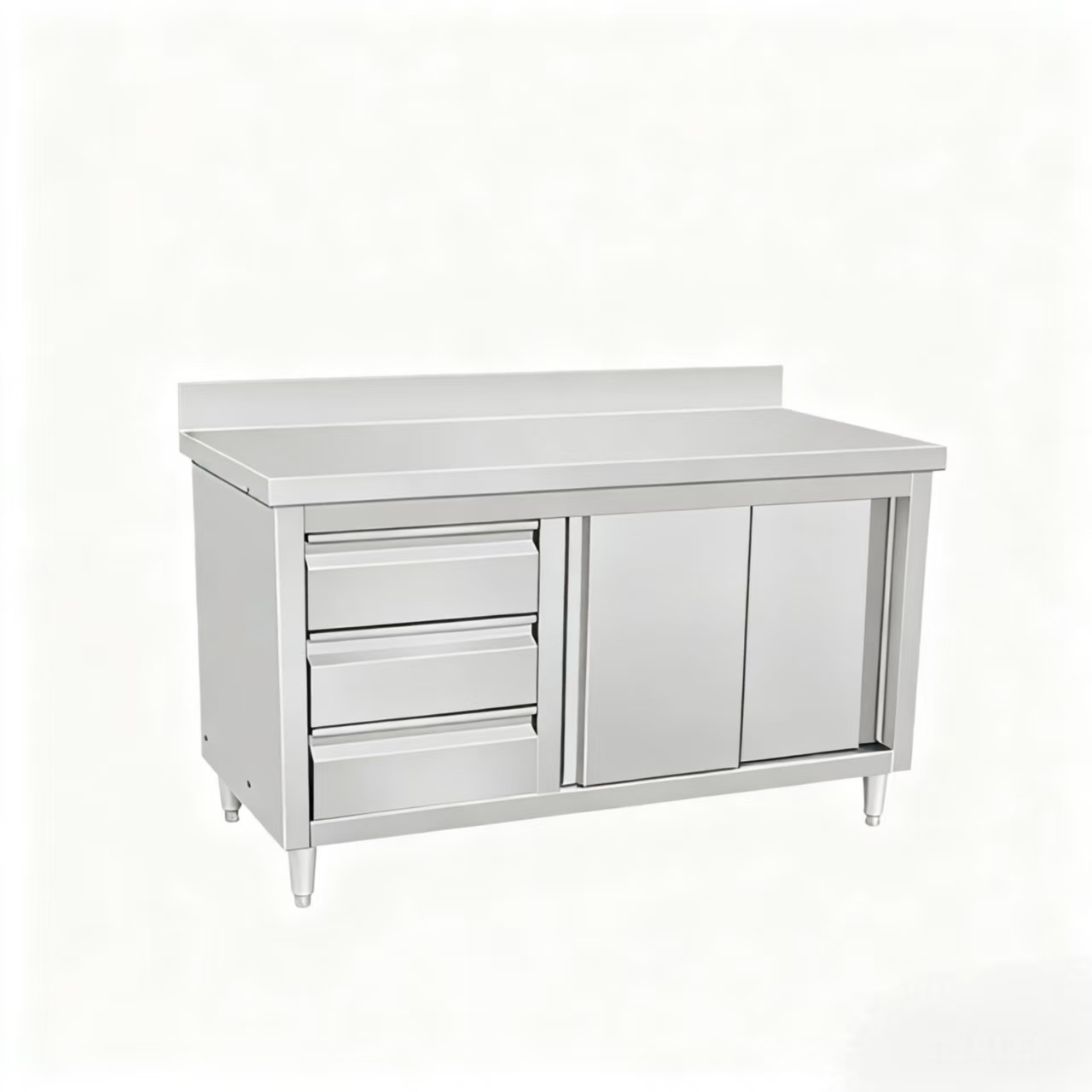 kz-Encimera de Acero Inoxidabl - Commercial Kitchen Worktops reseña y precio