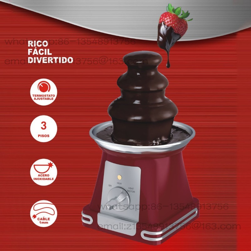 Máquina de chocolate fundido d - Chocolate Fountain Commercial reseña y precio