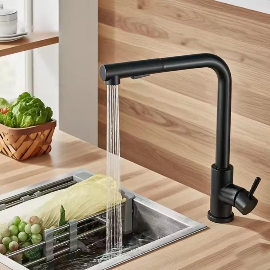 Grifo de Cocina Extraíble Negr - Commercial Kitchen Mixer Tap reseña y precio