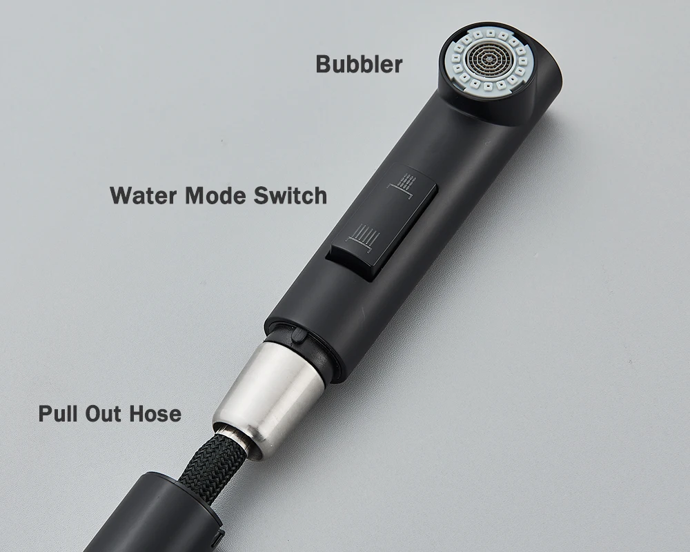 Grifo de Cocina Extraíble Negr - Commercial Kitchen Mixer Tap reseña y precio