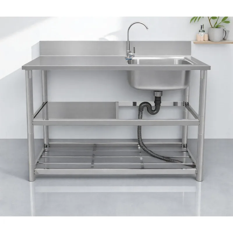 Fregadero independiente de ace - Commercial Kitchen Worktops reseña y precio