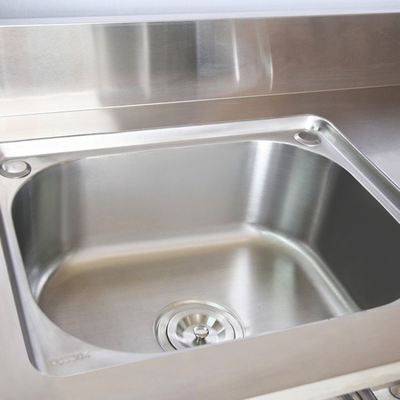 Fregadero independiente de ace - Commercial Kitchen Worktops reseña y precio