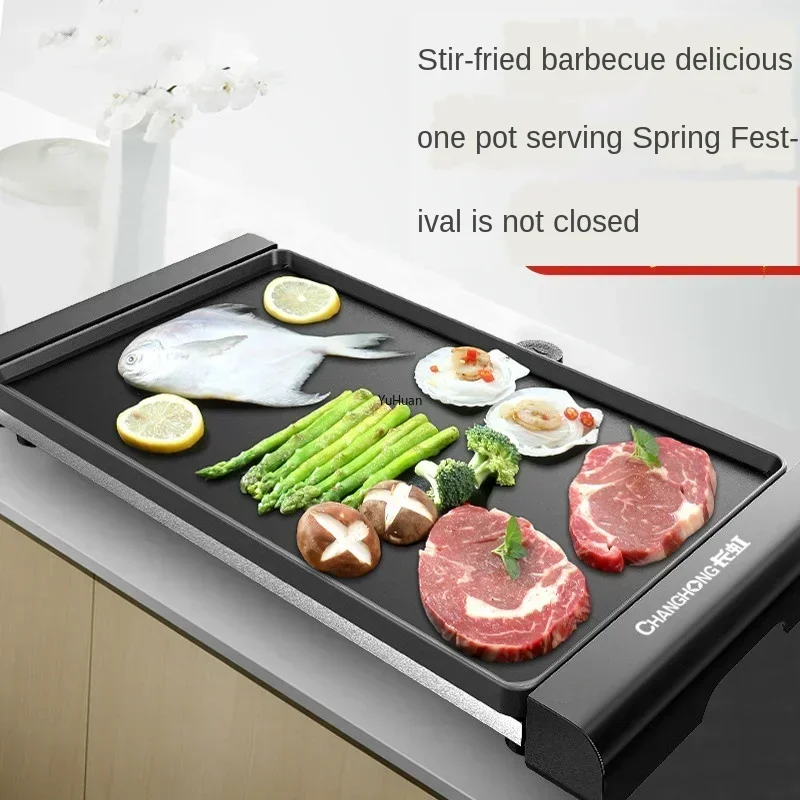 Parrilla Eléctrica Grande de 2 - Electric Griddle Flat Top reseña y precio