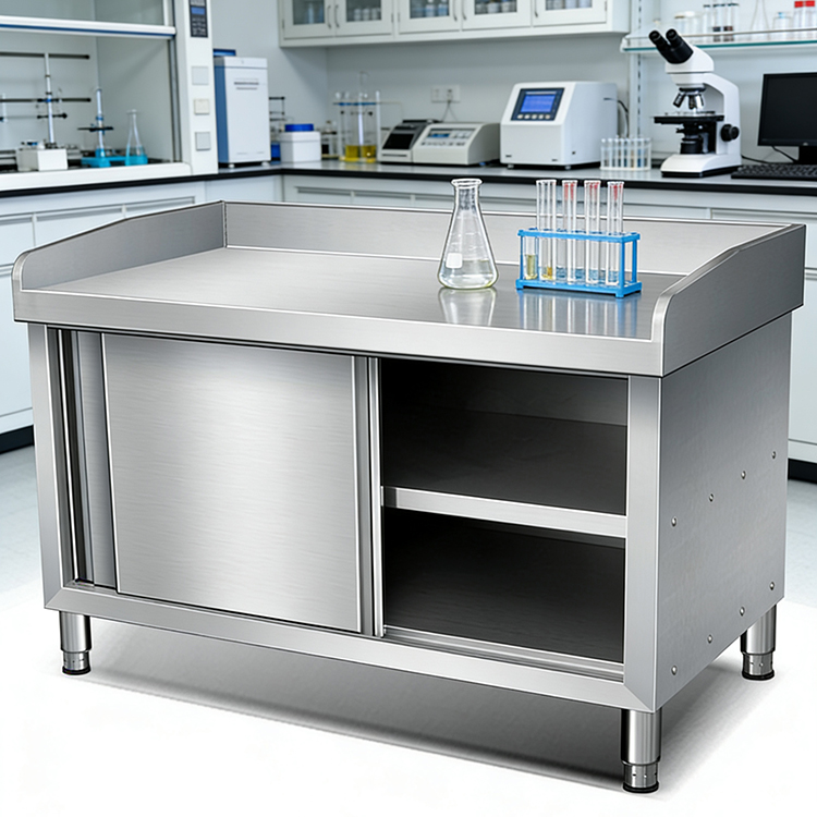 Mesa de Trabajo de Acero Inoxi - Commercial Kitchen Worktops reseña y precio
