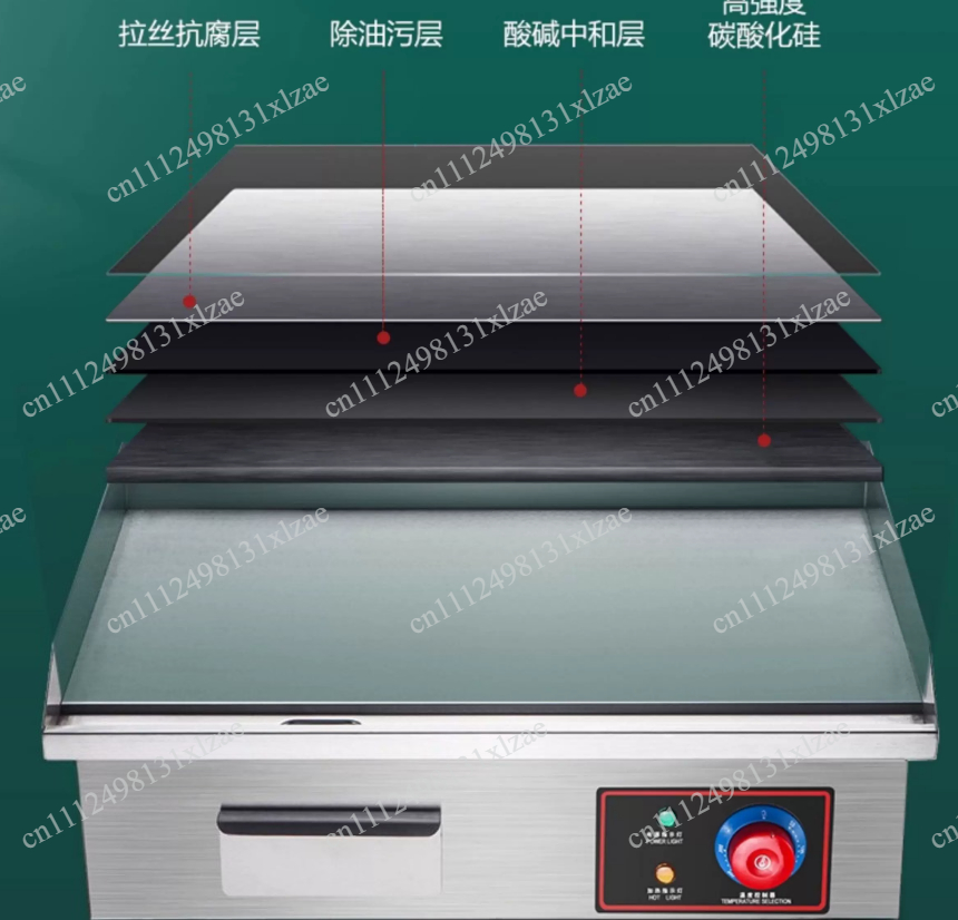 Plancha Eléctrica de Sobremesa - Electric Griddle Flat Top reseña y precio