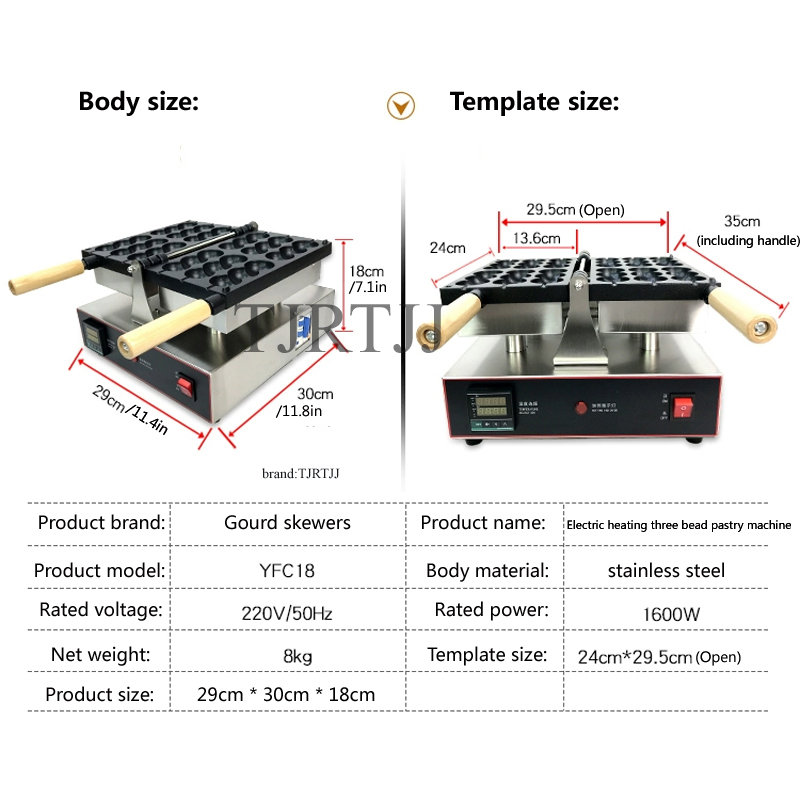 Máquina Comercial para Hacer W - Waffle Maker Commercial reseña y precio