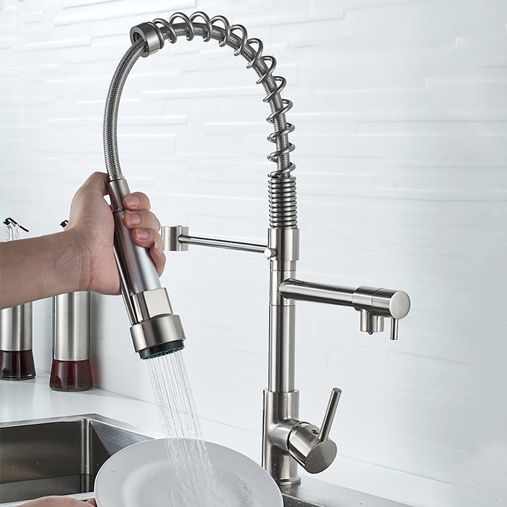 DQOK-grifo de fregadero de coc - Commercial Kitchen Mixer Tap reseña y precio