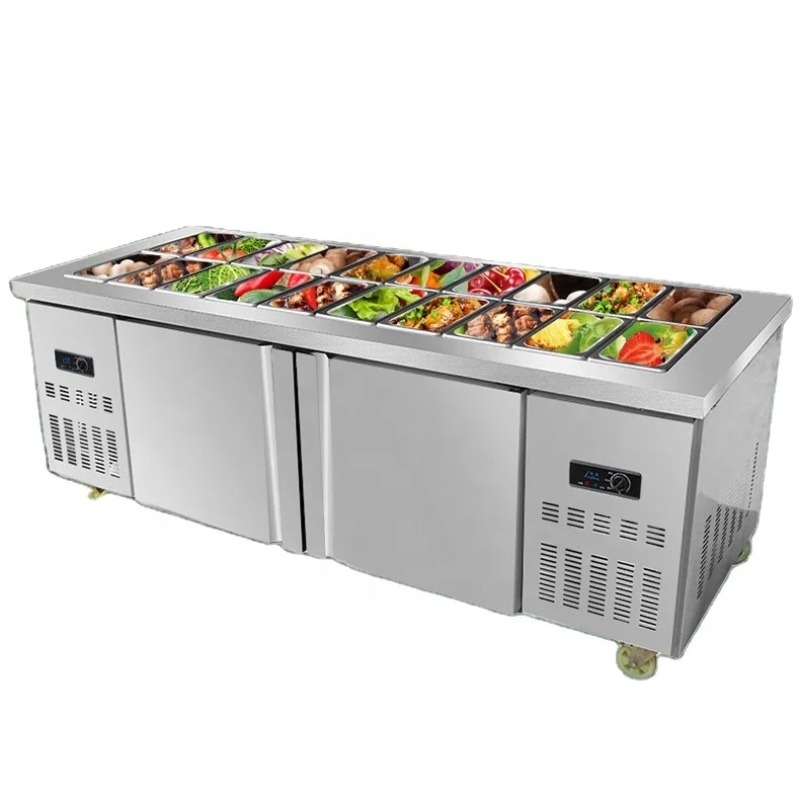 Congelador de mesa de gran cap - Commercial Kitchen Worktops reseña y precio