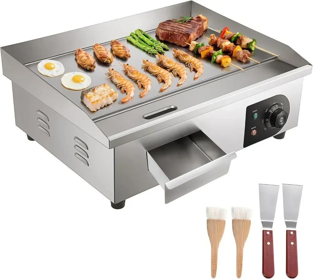 Plancha Eléctrica Comercial de - Electric Griddle Flat Top reseña y precio
