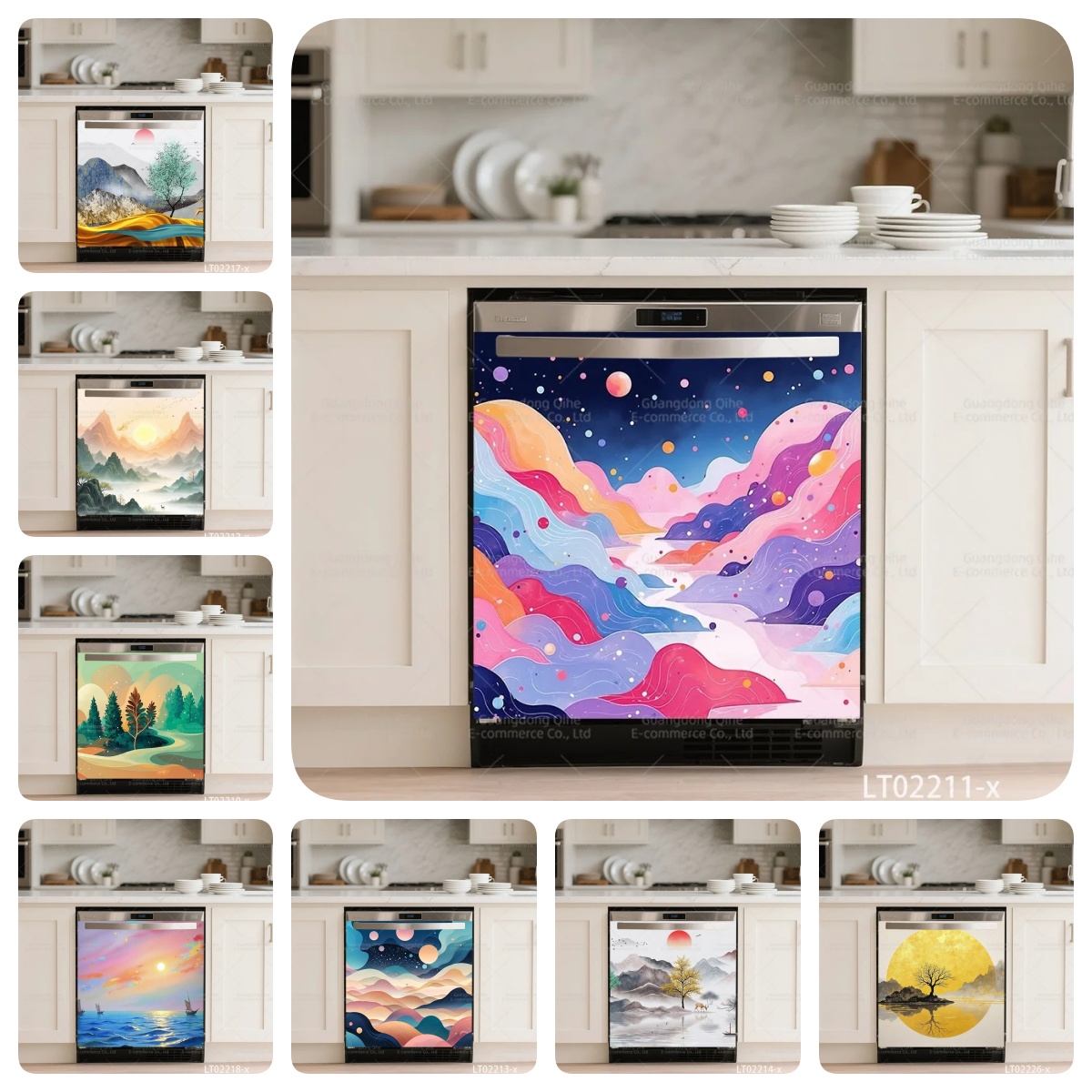 Pegatinas creativas para lavav - Commercial Kitchen Wall Panels reseña y precio