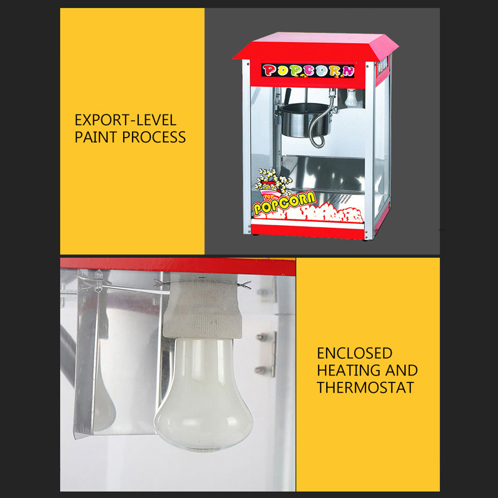 Máquina automática para hacer  - Commercial Popcorn Machine reseña y precio