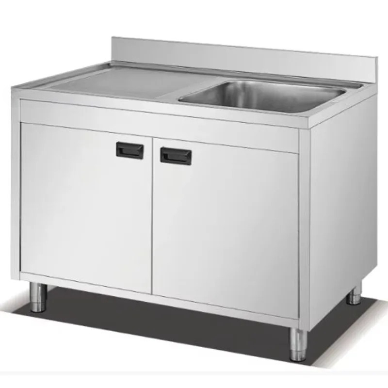 Mesa de almacenamiento de coci - Commercial Kitchen Cabinet reseña y precio