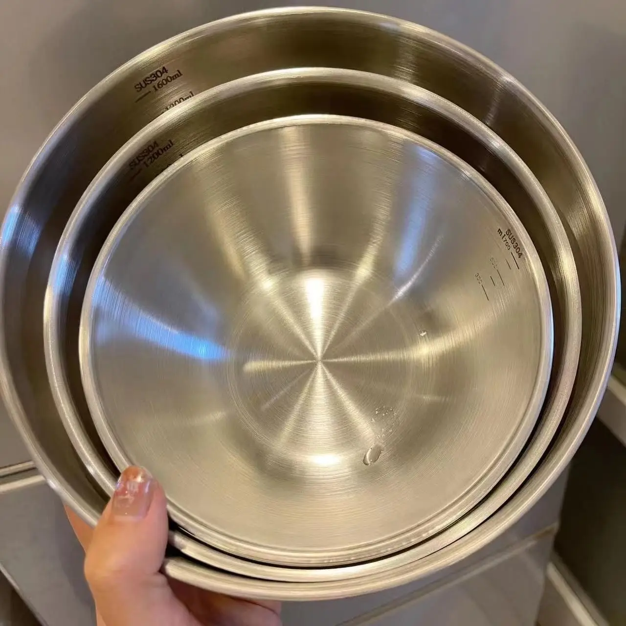Juego de 3 Tazones de Acero In - Commercial Kitchen Organization reseña y precio