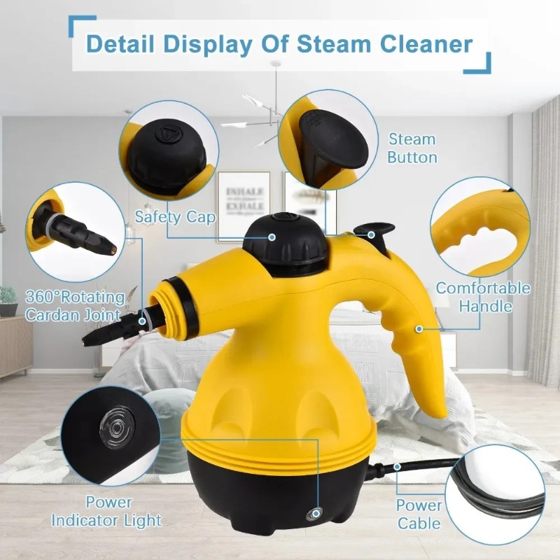 Limpiador a Vapor Portátil de  - Commercial Kitchen Deep Cleaning reseña y precio