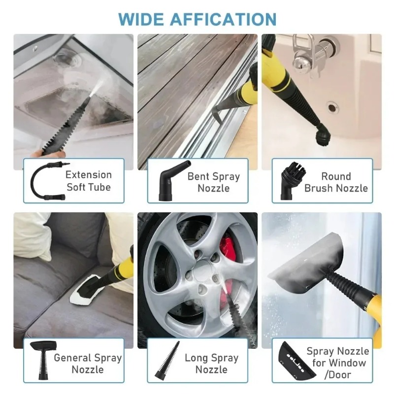 Limpiador a Vapor Portátil de  - Commercial Kitchen Deep Cleaning reseña y precio