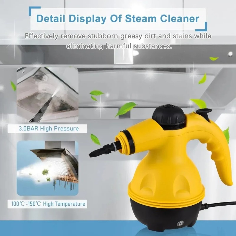 Limpiador a Vapor Portátil de  - Commercial Kitchen Deep Cleaning reseña y precio