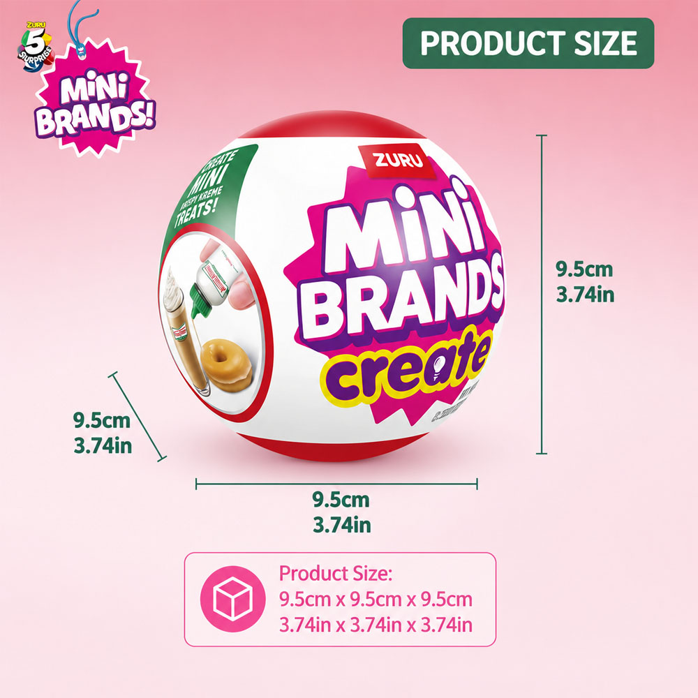 Zuru Mini marcas Krispy Kreme  - Commercial Kitchen Items reseña y precio